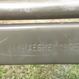 Ensemble militaire vintage Verhaeghe 1 table + 2 chaises