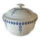 Large soup tureen / vegetable bowl / casserole dish Saint Uze - Art Deco