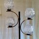 Lampadaire 4 feux style moderniste - années 50/60