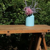 Farm table on trestles, 178 cm x 68 cm