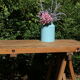Farm table on trestles, 178 cm x 68 cm