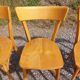 11 chaises bistrot vintage style Baumann