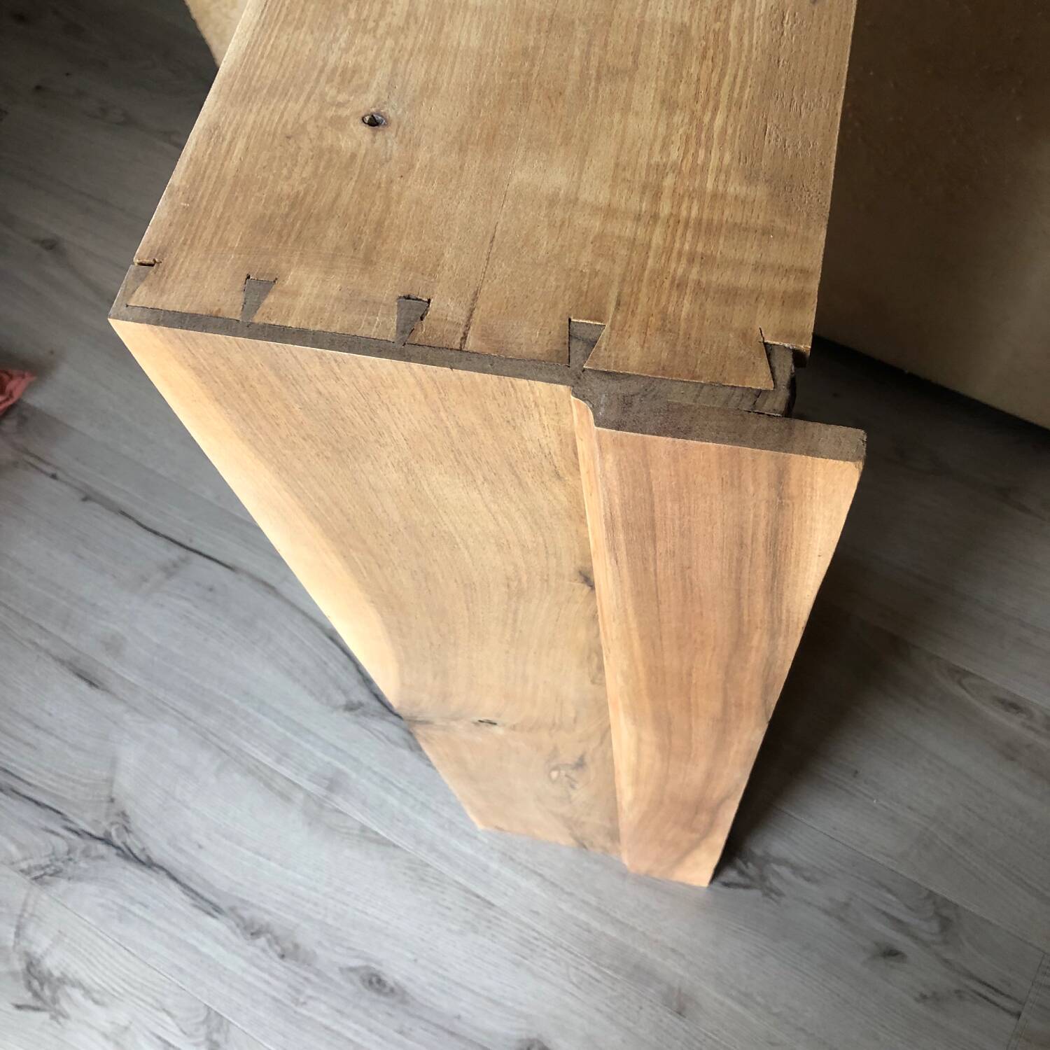 Antique walnut chest of drawers