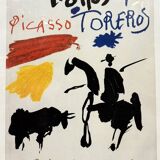 lithographed poster for a book of drawings