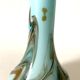 Blue opaline vase