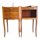 2 bedside tables