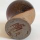 Soliflore two-tone glazed stoneware 1970s height 19 cm