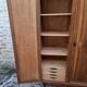 3-door walnut wardrobe