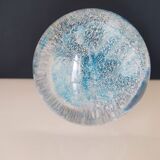 Blue jellyfish paperweight