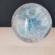 Blue jellyfish paperweight