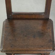 Chaise antique lorraine du XVIIIe siècle en chêne