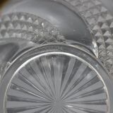 Ancien seau a biscuit 19 eme xix - baccarat modele serpentine