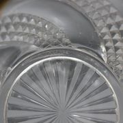 Old 19th century biscuit bucket - baccarat serpentine model