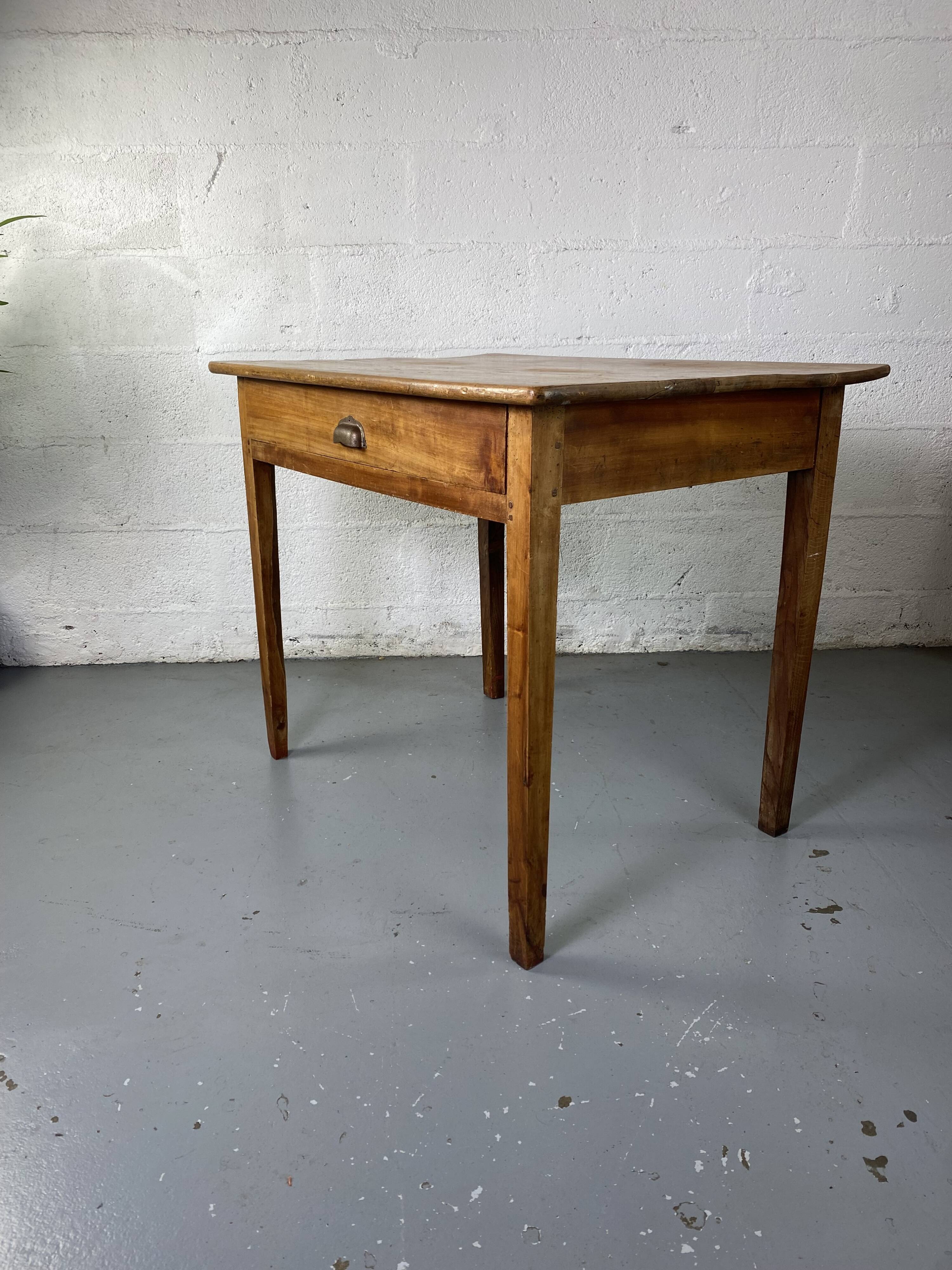 Small old kitchen table