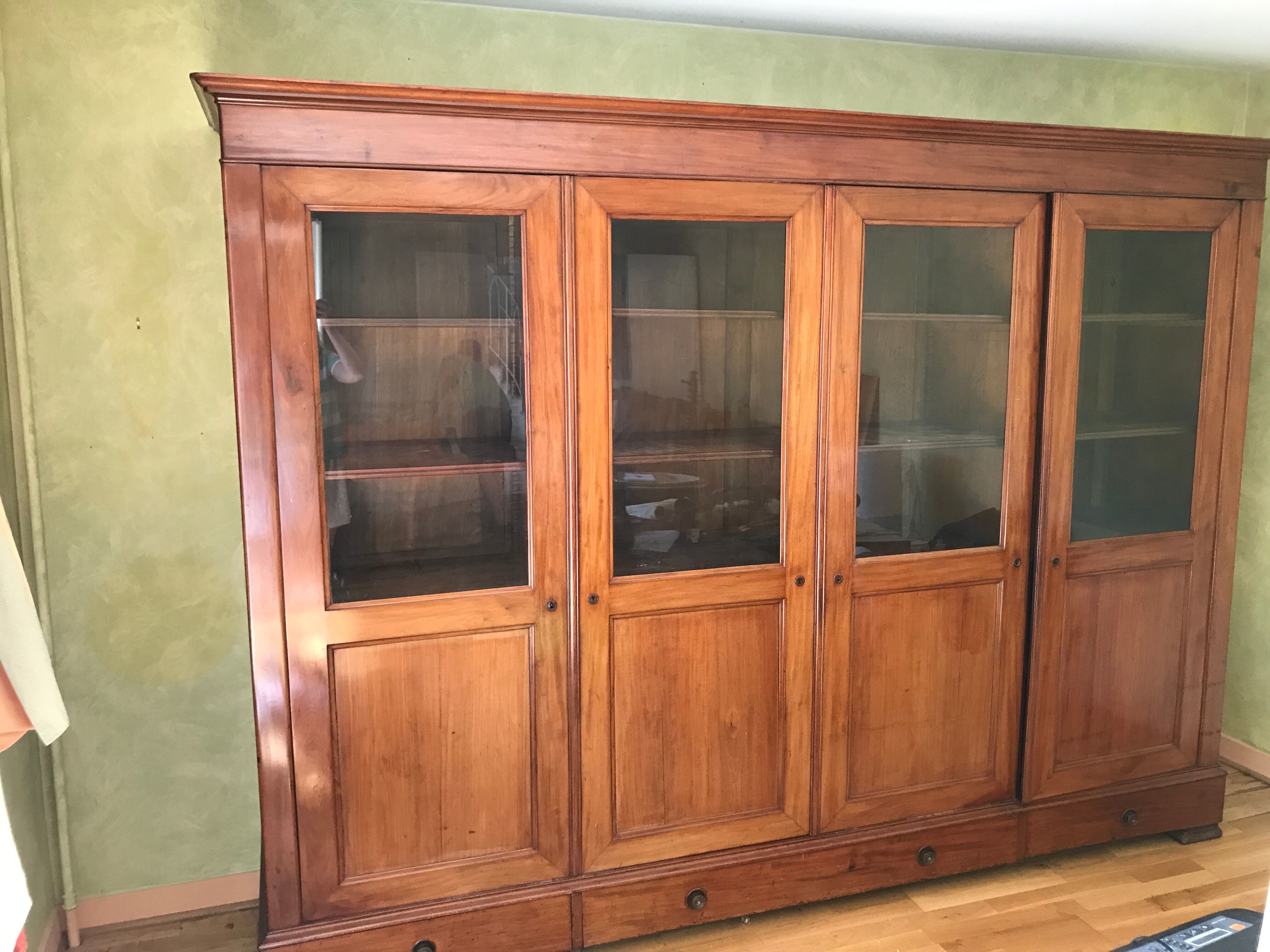 Bookcase period restoration