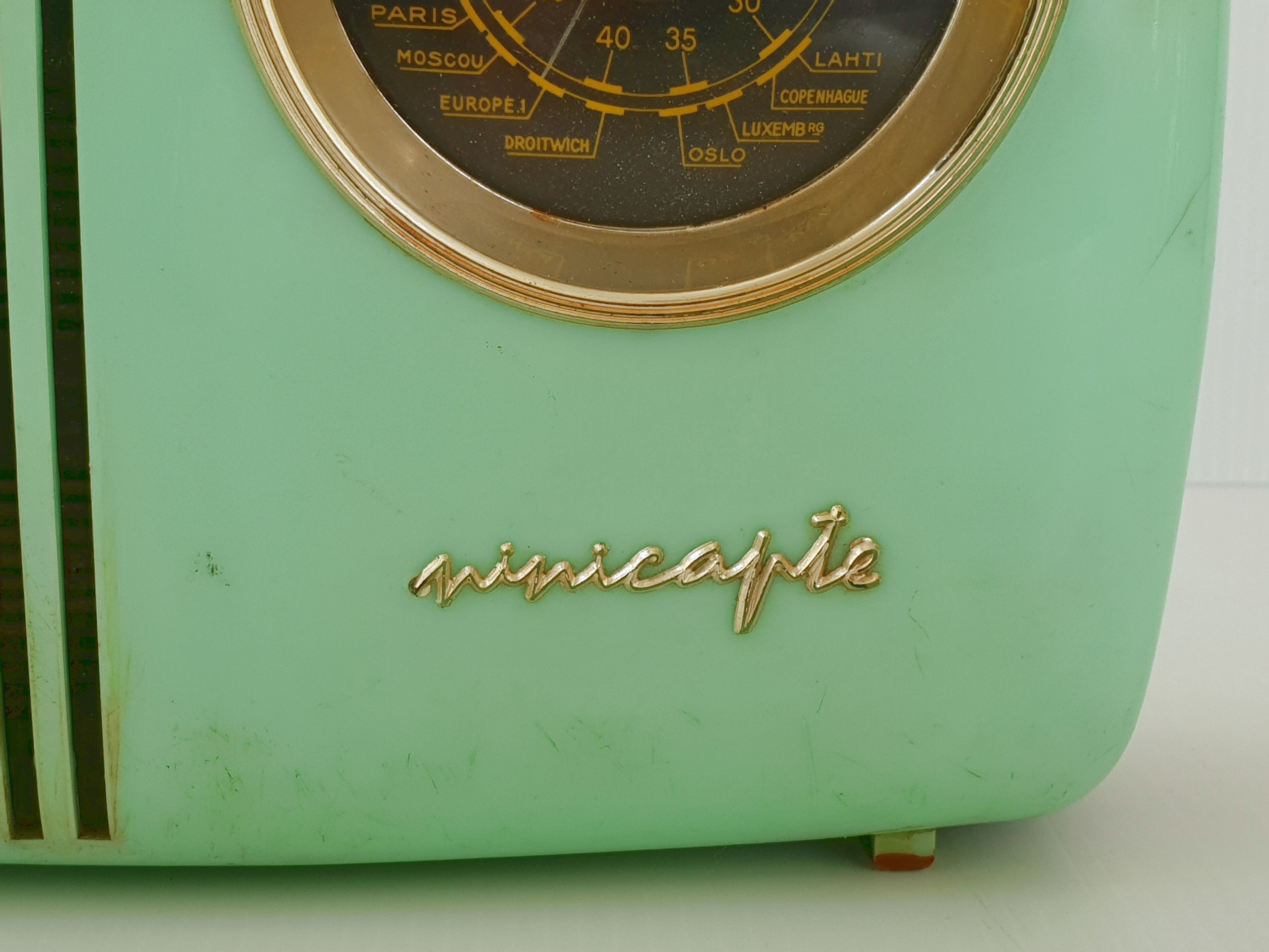 Radio Celard Minicapte vintage 1950