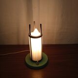 Small Art Deco mushroom lamp in lacquered metal