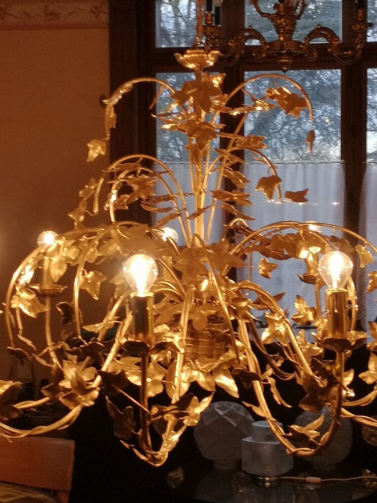 Lustre 9 lumières Maison Chaumette