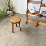 Oak tripod stool