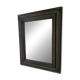 Antique patinated wood mirror