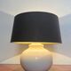 Paire de lampes en céramique
