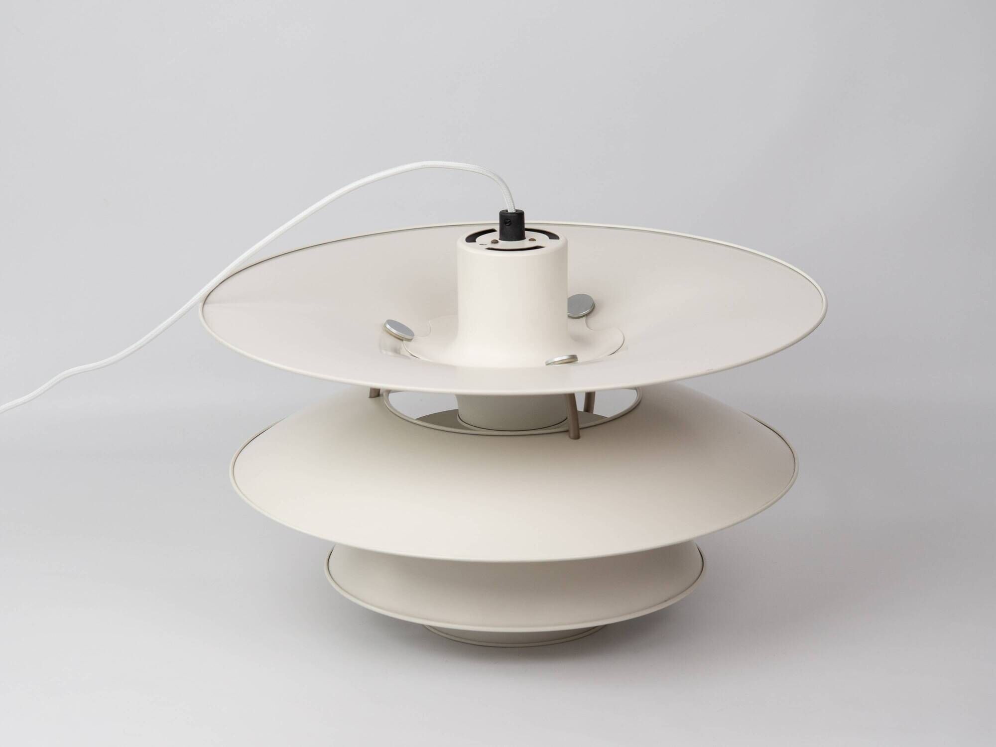Louis Poulsen Charlottenborg 5 4 1/2 Pendant Lamp, Poul Henningsen, Danish