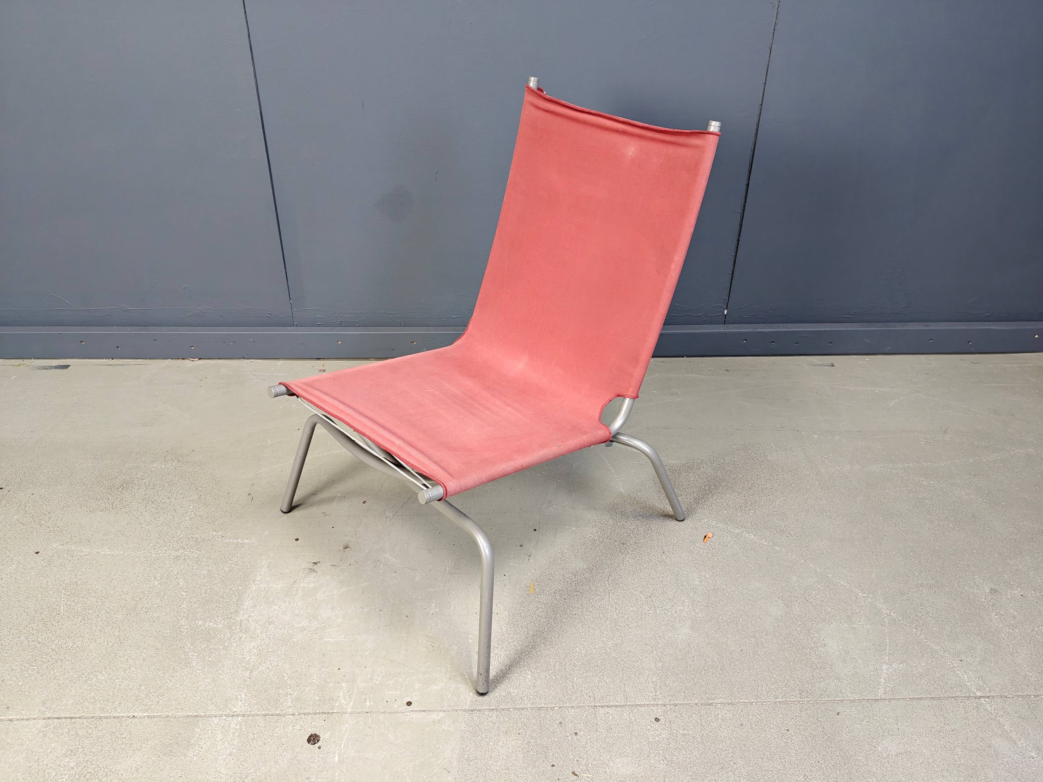Vintage crossed legged lounge chair by Fabiaan Van Severen, 1990s