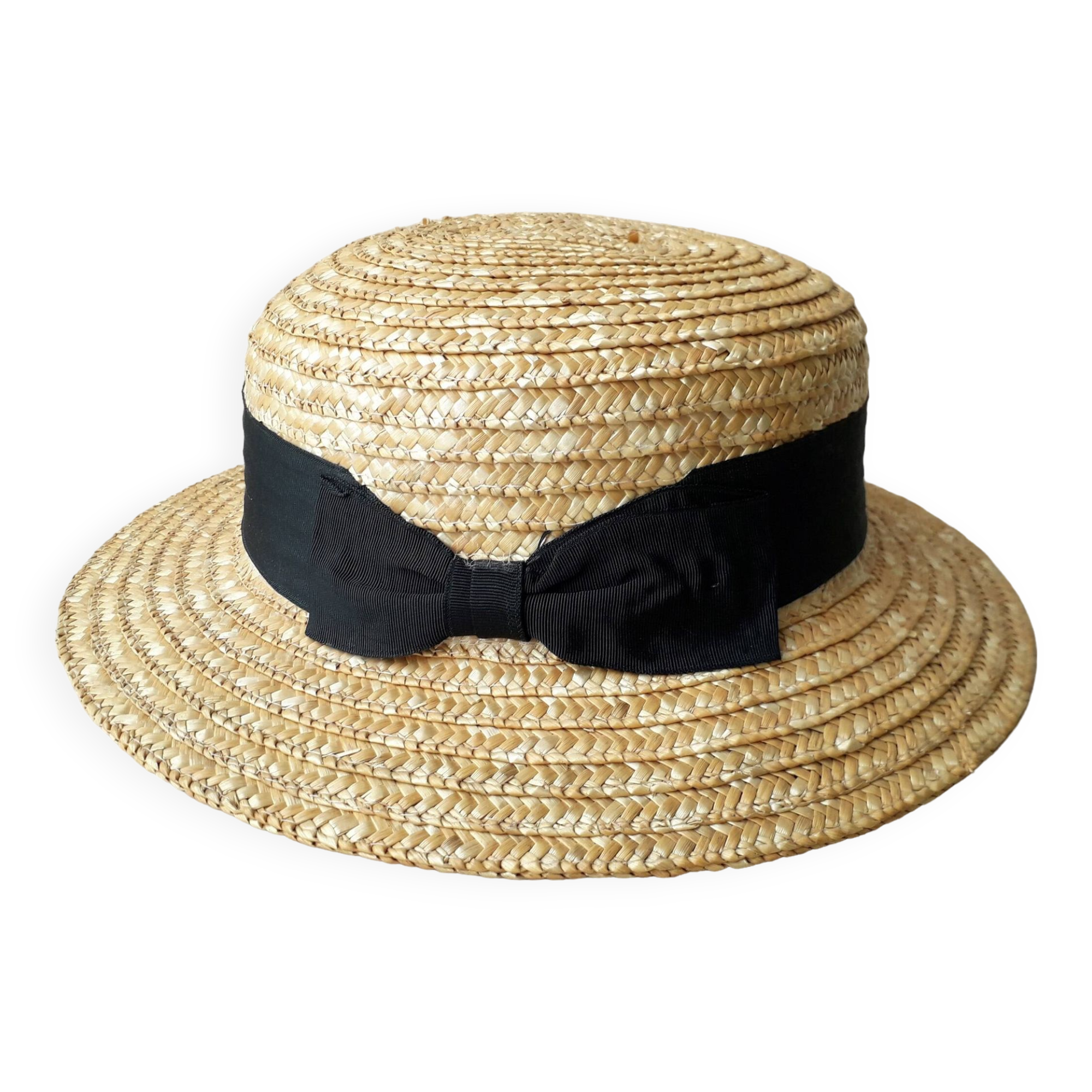 Boater style hat