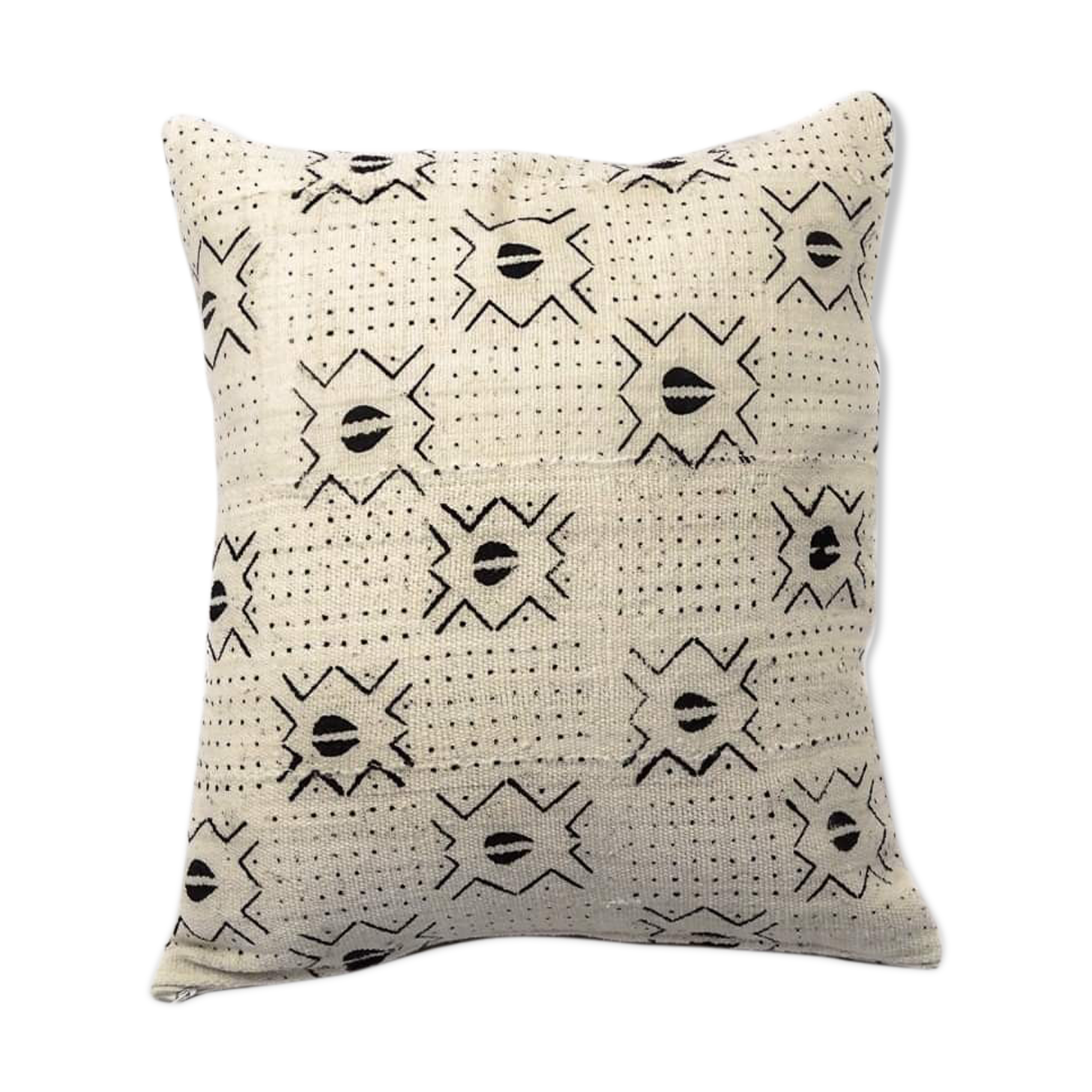 Cousin cover in pure bogolan from mali