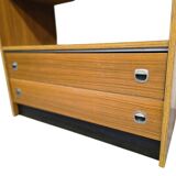 Vintage wooden display cabinet/bookcase.