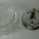 Round ceiling light glass chiseled 60s/70s never asked