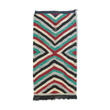 Carpet kilim geometric lines 240 x 115 cm