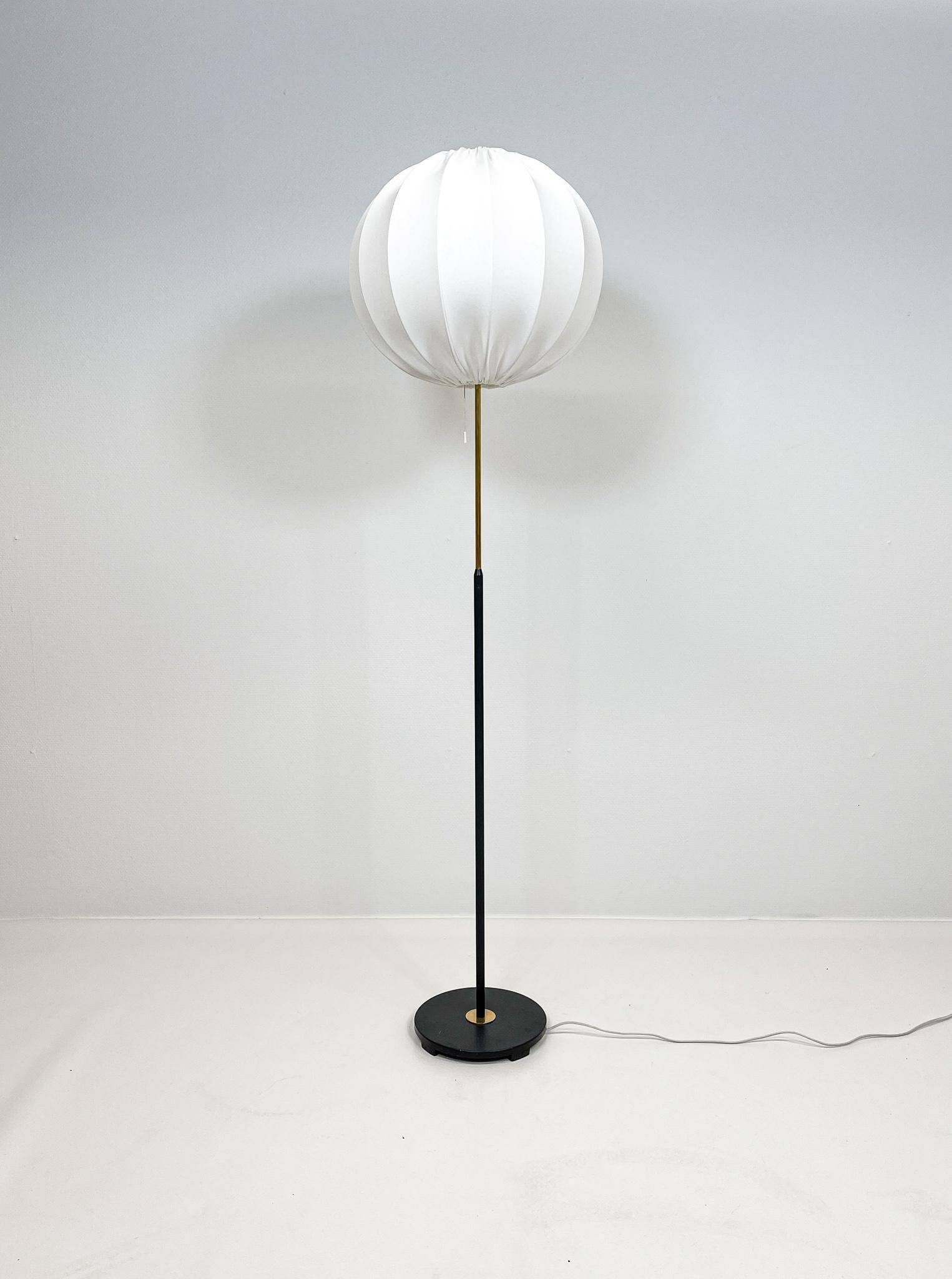 ASEA floor lamp in brass from the mid-century, Sweden, 1960s.