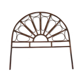Peacock rattan headof
