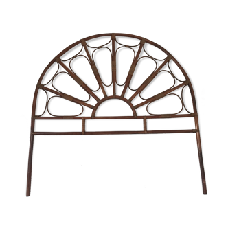 Peacock rattan headof