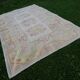 Vintage Turkish Oushak rug 195x287 cm