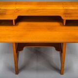 Bureau en teck moderne du milieu du siècle, années 1980