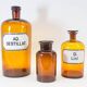 Vintage apothecary bottles | set of 3 | XL bottles | vintage 30's