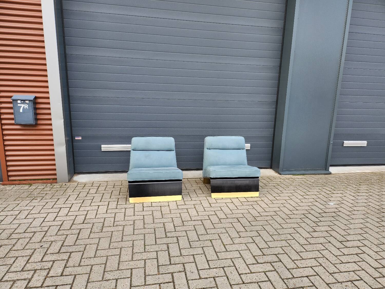 Baxter - Greta chair in Kashmir leder - set of 2