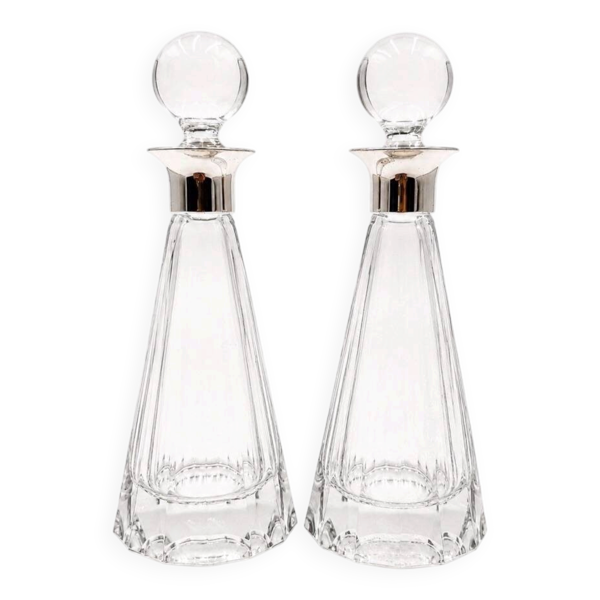 Flacons huilier & vinaigrier en cristal Paloma Picasso pour Villeroy & Boch