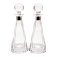 Oil and vinegar bottles in crystal by Paloma Picasso for Villeroy & Boch.