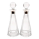 Oil and vinegar bottles in crystal by Paloma Picasso for Villeroy & Boch.
