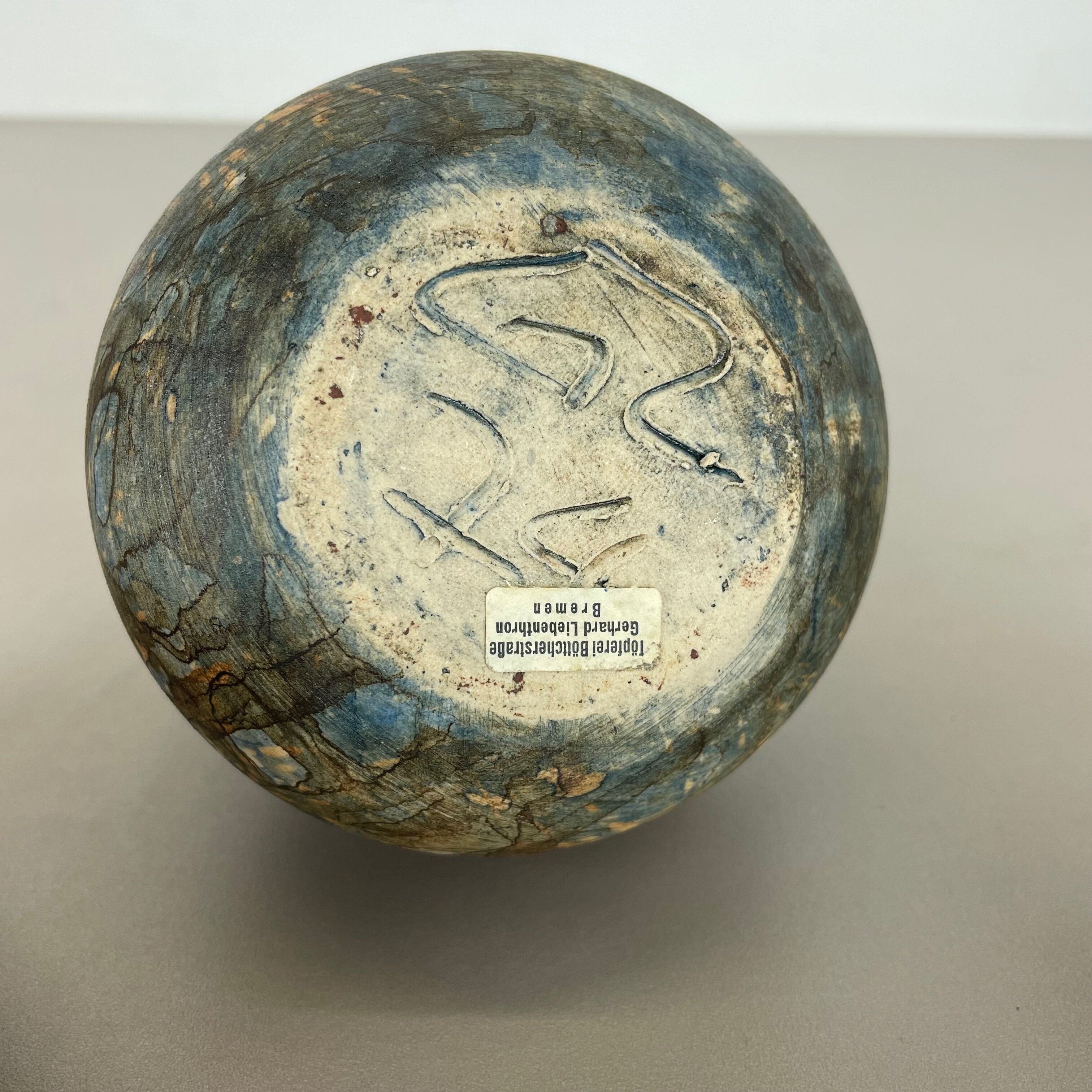 Set of 3 Studio Pottery Sculptural Objects Gerhard Liebenthron, Germany, 1970s