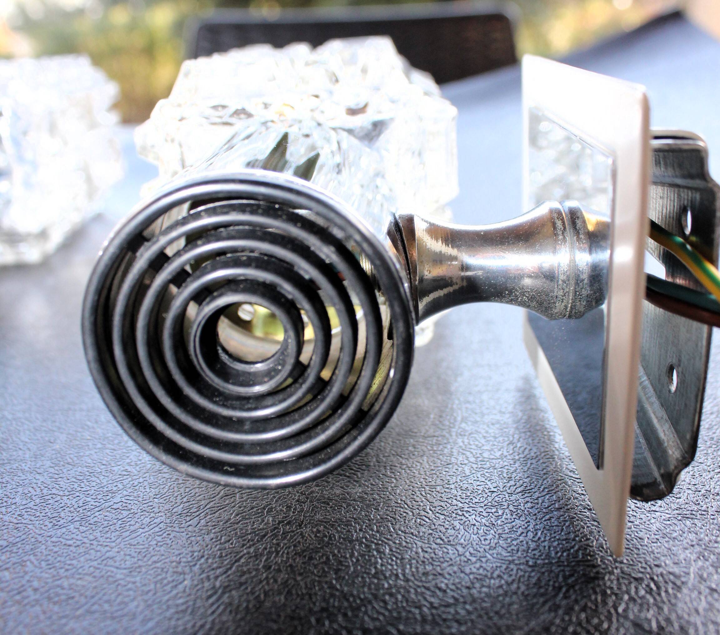 Vintage Targetti wall sconces 1970s