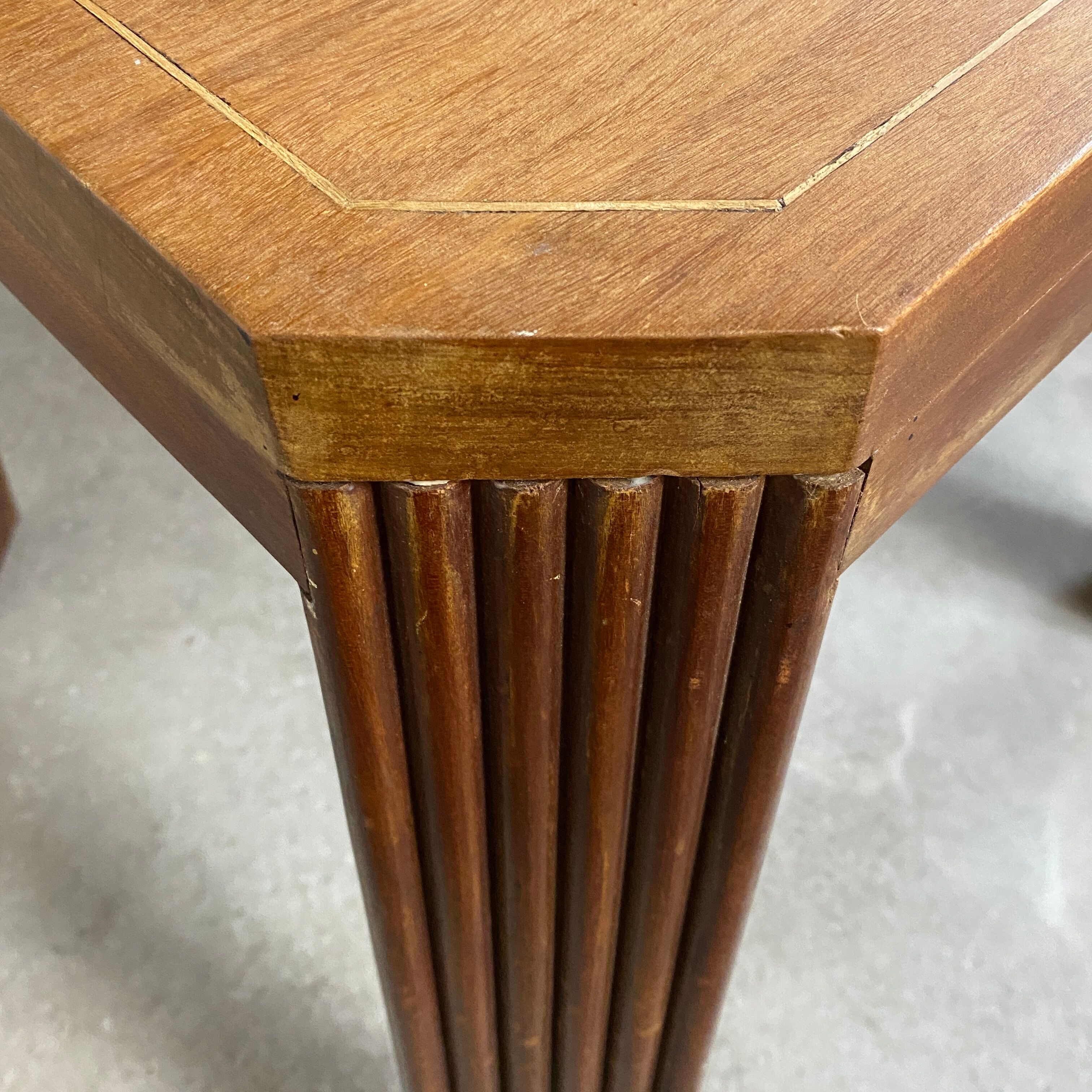 1940s sofa end table