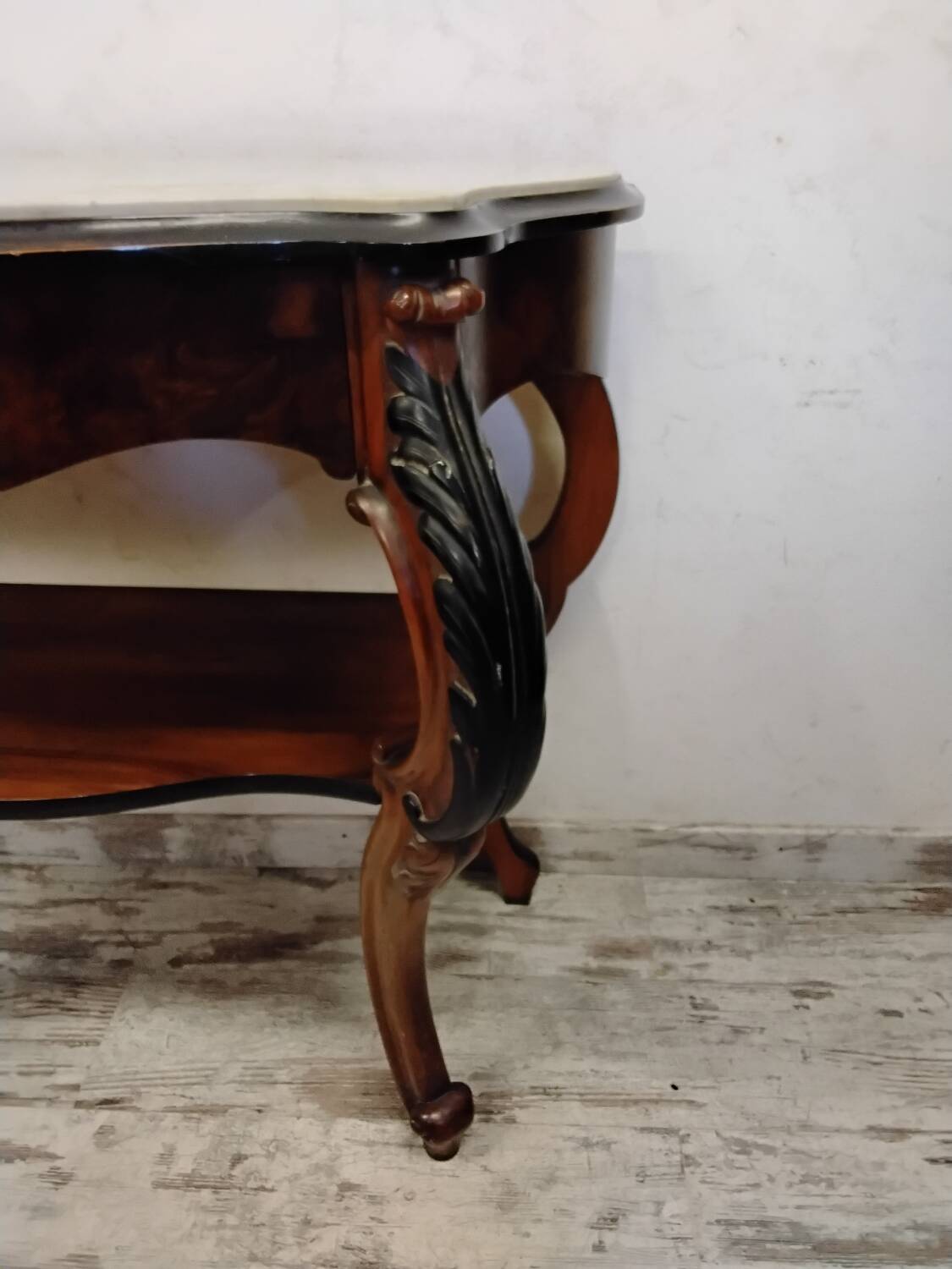 Console 19th Century in walnut