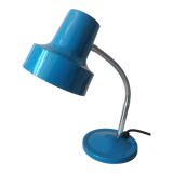 Vintage blue flexible desk lamp