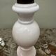 Vintage 70´s Lamp Base in Pink Opaline - H 28 cm - Italy