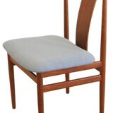 Set van 4 Henning Sørensen voor Danex eetkamerstoelen 'Vordingborg'