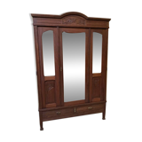 Antique Art Nouveau wardrobe